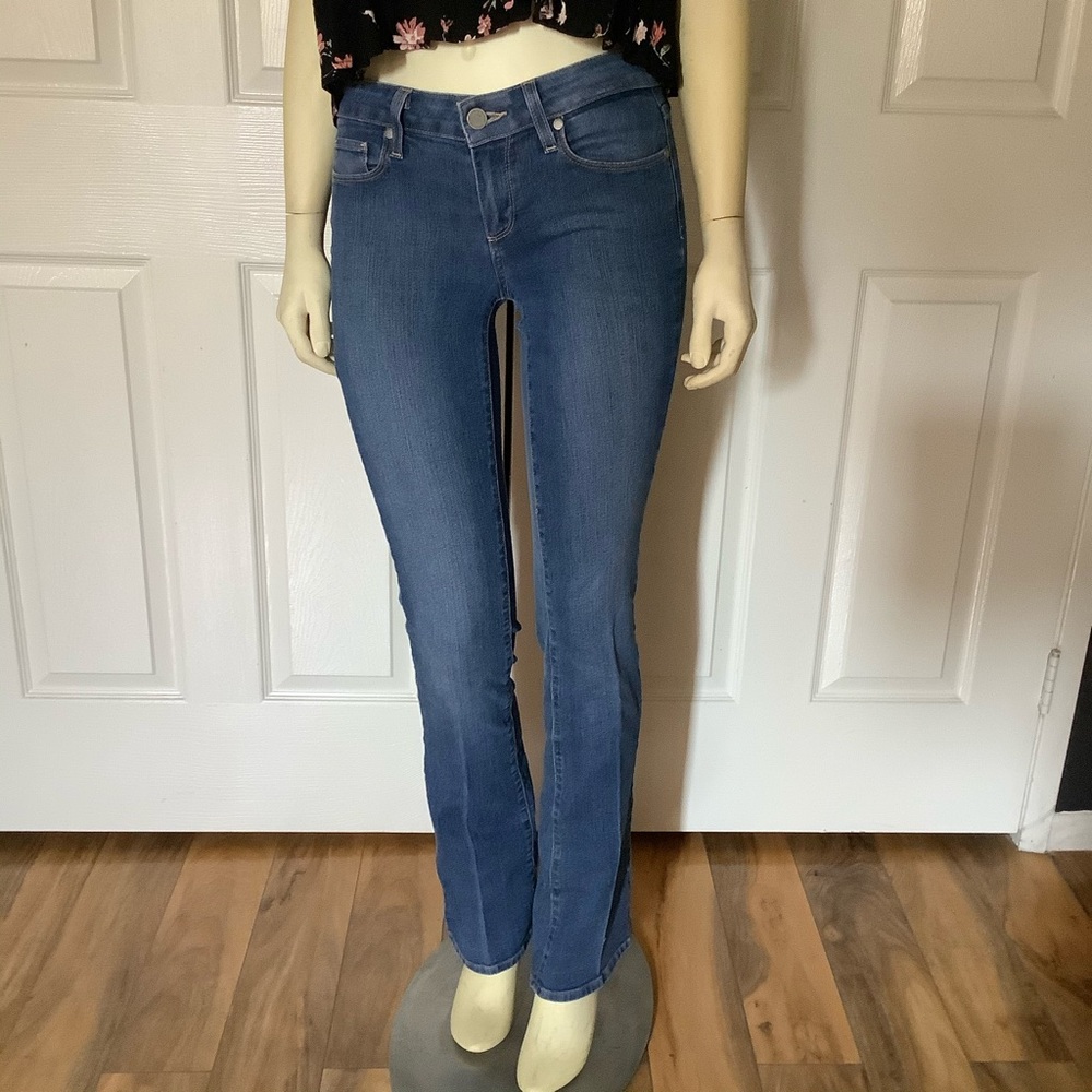 PAIGE 26 Manhattan low rise Blue Jeans Pants